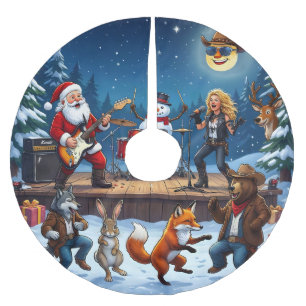 Westerse kerststijl kerstboom rok