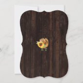 Westerse laarzen & Bling vrijgezellenfeest Kaart (Achterkant)