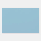 Westerse Leren Bruine Turquoise Set van 3 Inpakpapier Vel (Voorkant 3)