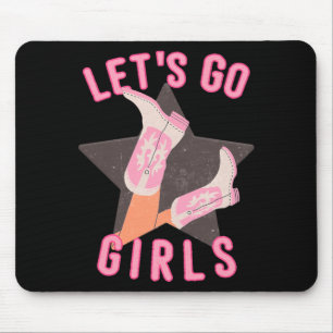 Westerse Lets Go Girls Bruids Bruidsmeisje Feest Muismat