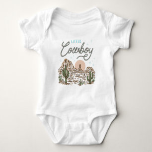 Westerse Little Cowboy Boy Body Suit Romper