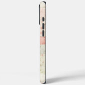 Westerse mint roze bloem quilt patronen Case-Mate iPhone case (Achterkant / Links)