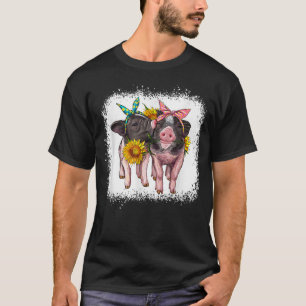 Westerse Mooie Baby Varkens Gebleekt Mooie Voor Jo T-shirt