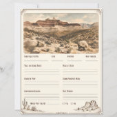 Westerse Nationale Parken Reislogboek Planner Pagi (Voorkant)