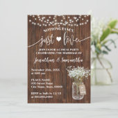 Westerse Niks Gewoons Eenvoudig Liefde Vluchten Ui Save The Date (Staand voorkant)