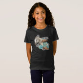 Westerse paardenmeisjes T-shirt (Voorkant volledig)