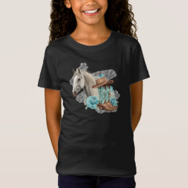 Westerse paardenmeisjes T-shirt