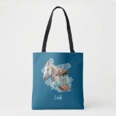 Westerse paardentas tote bag (Voorkant)