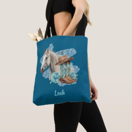 Westerse paardentas tote bag