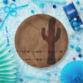 Westerse papieren bordje (Feest)