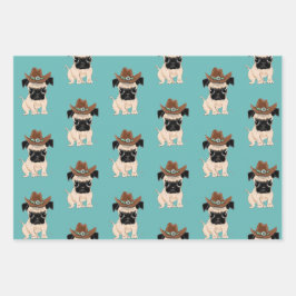 Westerse Prints Inpakpapier Set Vel