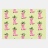 Westerse Prints Inpakpapier Set Vel (Voorkant)