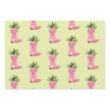 Westerse Prints Inpakpapier Set
