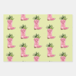 Westerse Prints Inpakpapier Set Vel