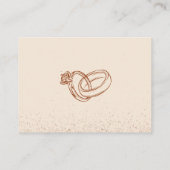 Westerse QR-code bruidsmeisjesfeest cadeaulijst Informatiekaartje (Achterkant)