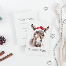 Westerse Ranch Kerst Dinner Feest