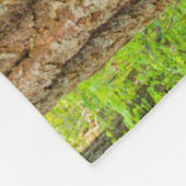 Westerse Rode Cederboom | Staat Washington Fleece Deken (Hoek)