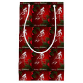 Westerse Rodeo Kerst Koemeisje Cadeautas (Voorkant)