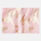 Westerse Roze Nep Koeienhuid Verjaardag Inpakpapier Vel (Voorkant 2)