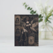 Westerse Salonfee Briefkaart (Staand voorkant)
