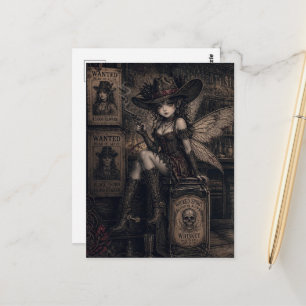 Westerse Salonfee Briefkaart