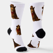 Westerse Sheltie Sokken (Gebogen)