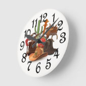 Westerse Sheriff Ronde Klok (Hoek)