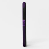 Westerse stierenschedel paarse oude rustieke Case-Mate iPhone case (Achterkant/links)