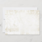 Westerse stijl feest uitnodiging (Achterkant)