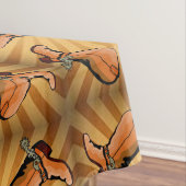 Westerse tafelkleed cowboylaarzen (Voorbeeld)