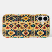 Westerse tegelpatroon liefhebbers  Case-Mate iPhone case (Achterkant (horizontaal))