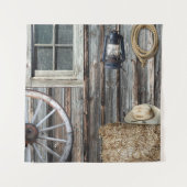 Westerse Thema Verticale Wandtapijt Wandkleed (Voorkant)