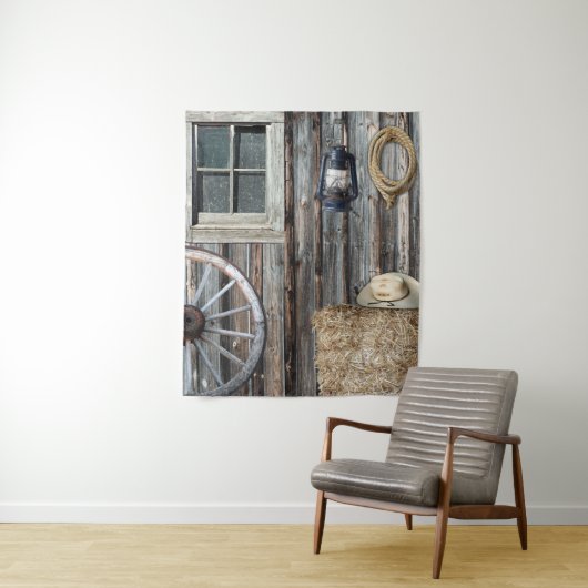 Westerse Thema Verticale Wandtapijt Wandkleed (In situ)