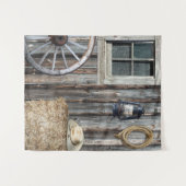 Westerse thema verticale wandtapijt wandkleed (Voorkant (horizontaal))