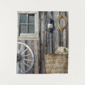 Westerse Thema Verticale Wandtapijt Wandkleed (Voorkant)