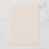 Westerse trouw rustieke cowboy bruiloft informatiekaartje (Achterkant)