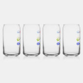 Westerse Trouwfeest Favor Drinkset Blikvorm Glas (Rechts)