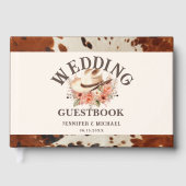 Westerse trouwgastboek gastenboek (Voorkant)