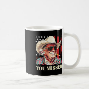 Westerse Trump Cowboy Je hebt Trump 2025 Vlag gemi Koffiemok
