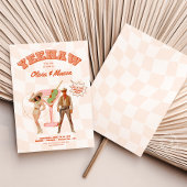 Westerse verjaardagsuitnodiging Feestje Gezamenlij Kaart