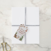 Westerse vintage rodeo cowboy cadeautag cadeaulabel (Met Touw)