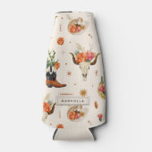 Westerse Woestijn Cactus Cowboy Hoed Persoonlijke  Flesjeskoeler (Voorkant)