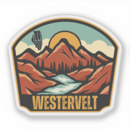 Westervelt Illinois Sticker