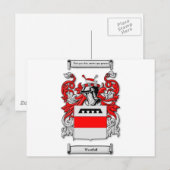 Westfall Coat of Arms Briefkaart (Voorkant / Achterkant)