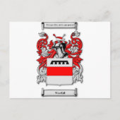 Westfall Coat of Arms Briefkaart (Voorkant)