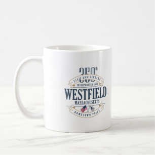 Westfield, Massachusetts, 350e Jubileum koffie Mok