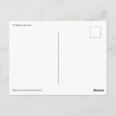 Westfjords IJsland Briefkaart (Achterkant)