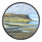Westfjords, IJsland Hockey Puck (Voorkant)