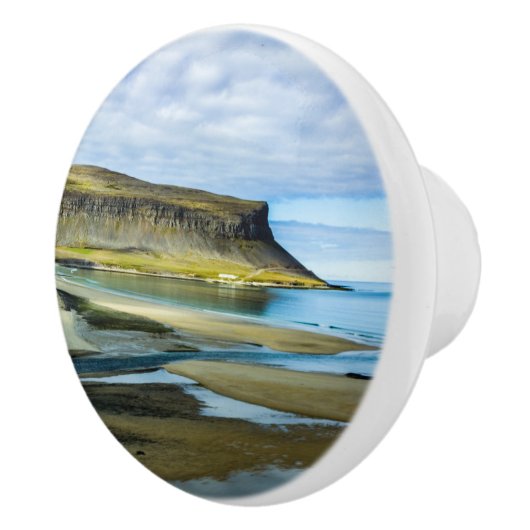 Westfjords, IJsland Keramische Knop (Rechts)