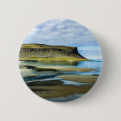 Westfjords, IJsland Ronde Button 5,7 Cm (Voorkant)